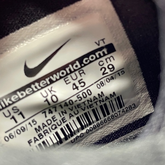 Nike Free Hypervenom 2 FC Vivid Purple size 11us men 747140 500 NEW - Picture 8 of 8